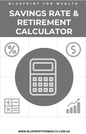 Saving Rate & Retirement Calculator
